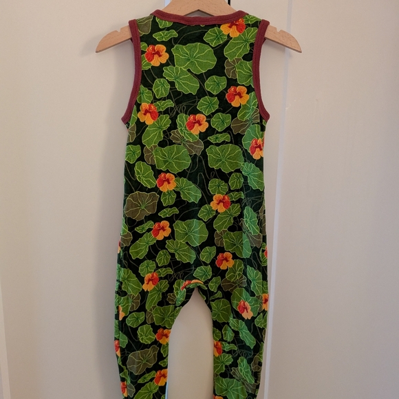 Duns of Sweden Monks Cress Green Dungarees - Picture 2 of 5